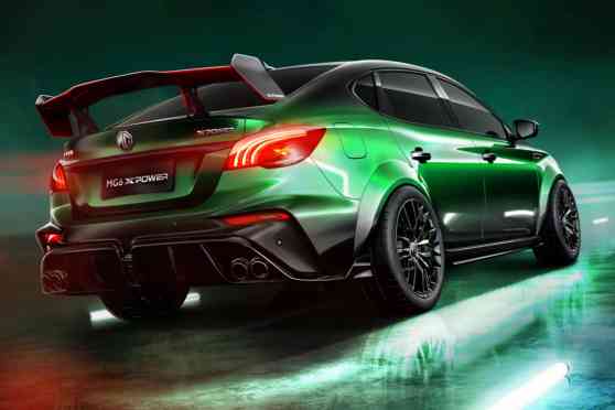 MG6 XPower gets 340 HP and plus huge rear wing image