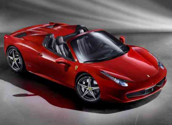Ferrari reveals new 458 Spider image
