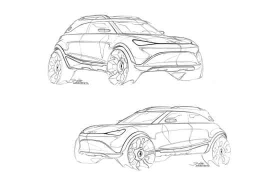 This is your first look at Smart's EV crossover image