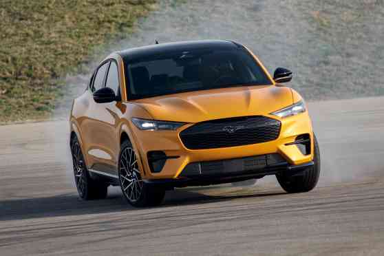 Ford building more Mach-E units than Mustangs this year image