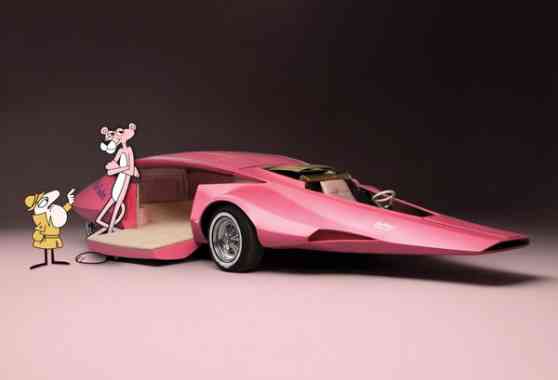 Pink Panther Panthermobile up for bidding image