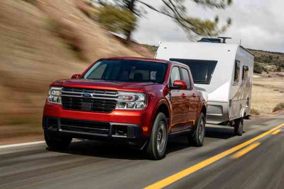 Tiny and mighty: This is the 2022 Ford Maverick pick-up image