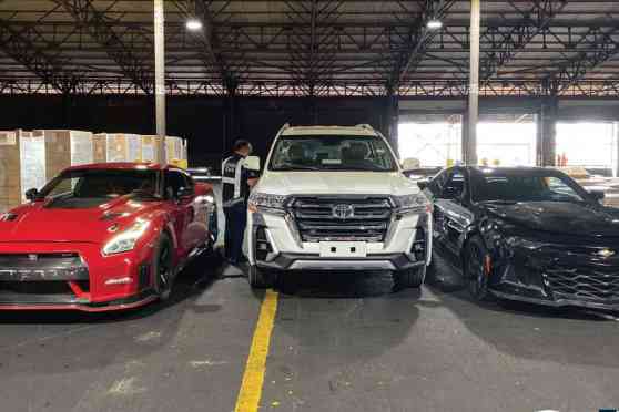 BOC confiscates GT-R, Camaro ZL1, Land Cruiser at Manila Port image