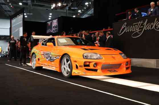 Fast and Furious Toyota Supra sells for $550,000 image