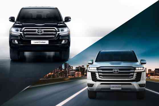 Prices Specs Variants: 2021 Toyota Land Cruiser 300 vs Land Cruiser 200 image