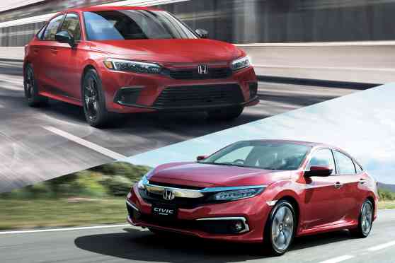 Style Check: 2020 vs 2022 Honda Civic image