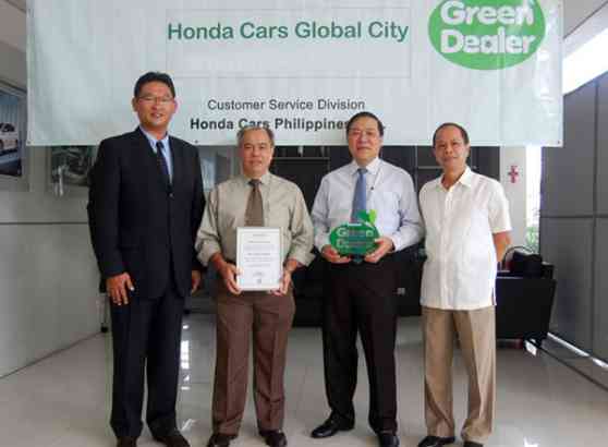 Honda Global City cited as 1st Green Dealer image