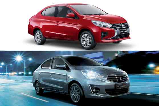 Style Check: 2020 vs 2022 Mitsubishi Mirage G4 Style Check: 2020 vs 2022 Mitsubishi Mirage G4 image