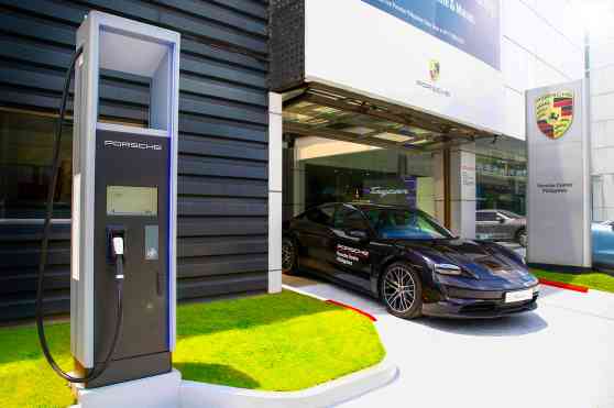 Porsche PH now has a DC fast charger for Taycan EV image
