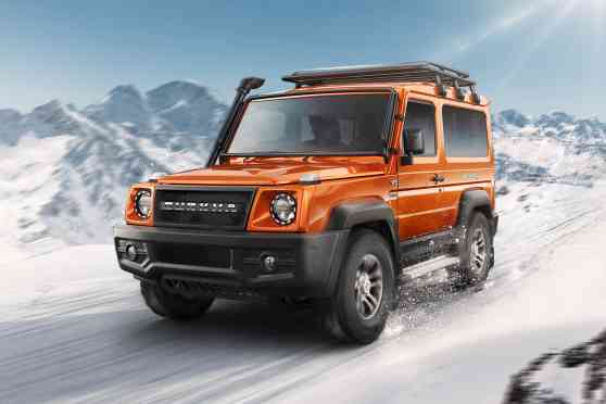This mini "G Wagen" 4x4 is from India image