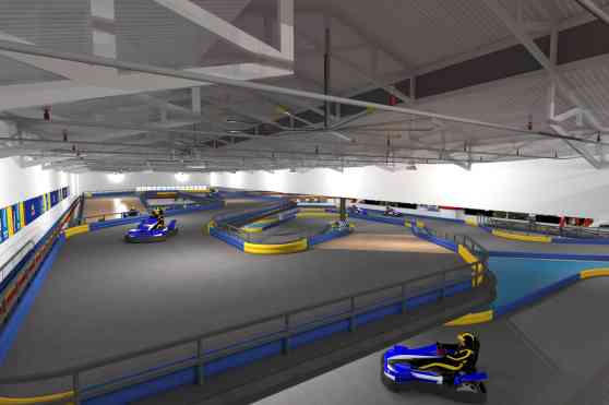Mall Racer: Go-kart track being built inside SM North EDSA image