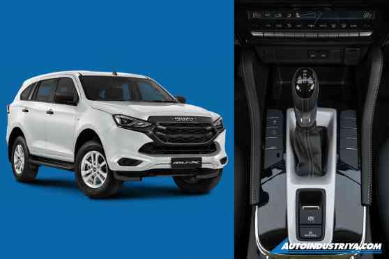 Isuzu PH explains why base model 2022 mu-X has an automatic image