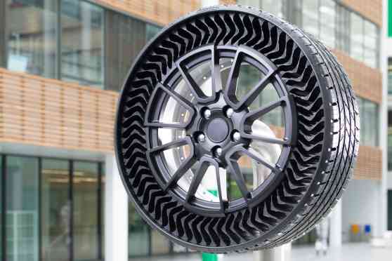 Michelin's airless tires will be available by 2024 image