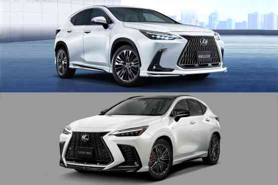Style up the 2022 Lexus NX with TRD, Modellista parts image