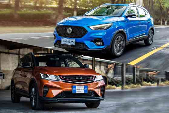 Spec Check: 2022 MG ZS T vs Geely Coolray image