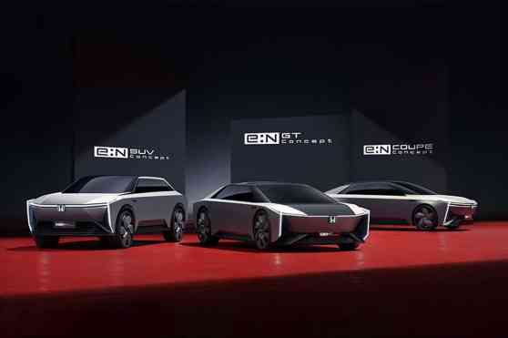 Meet the first batch of Honda's new e:N EV family image