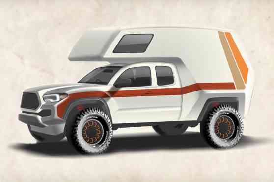 Toyota Tacozilla is both off-roader and campervan image