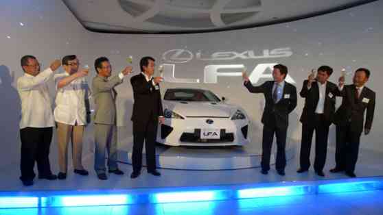 Now showing at Lexus Manila: the Lexus LFA image