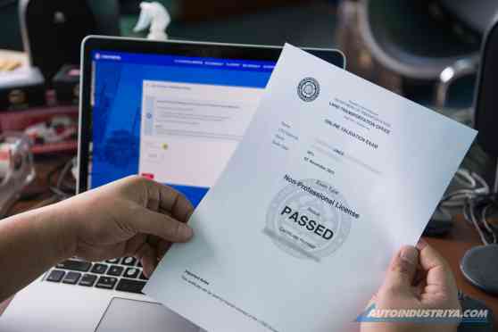 We took the new and improved LTO Comprehensive Driving Exam image