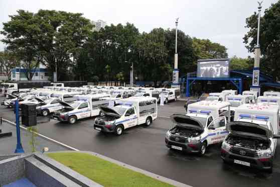PNP upgrades fleet with new trucks, 4x4 vehicles and troop carriers image
