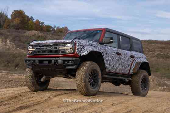Ford almost ready to let 2022 Bronco Raptor loose image