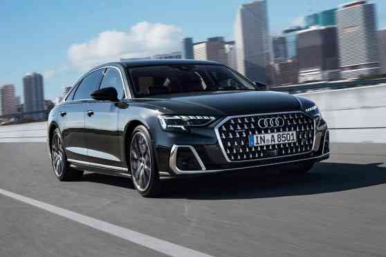 More bling: 2022 Audi A8 gets more chrome, sharper styling image