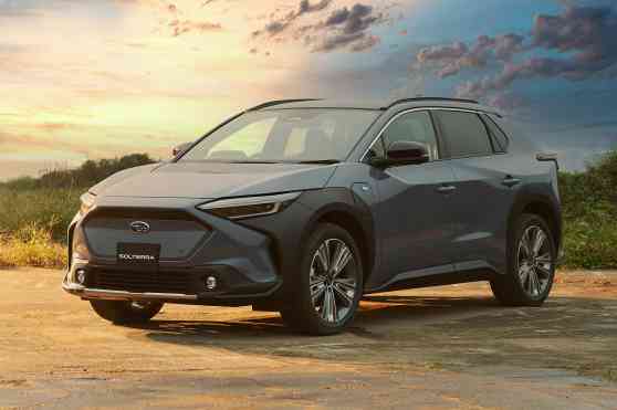 Not bZ4X: Subaru reveals 2022 Solterra as first EV image