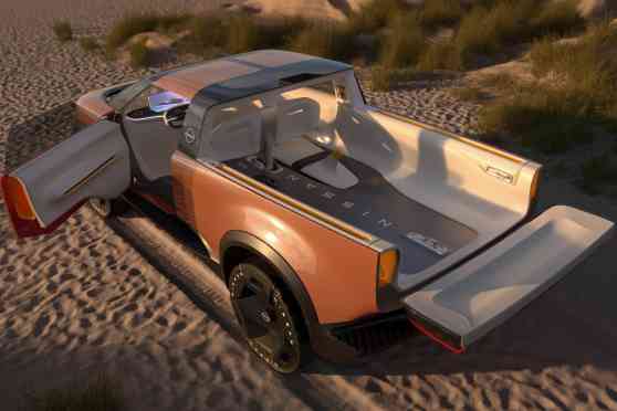 Move aside Cybertruck: Surf-Out is Nissan's concept of EV pick-up image