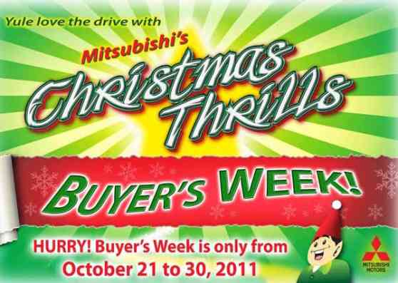 Mitsubishi holds Christmas Thrills and Buyers Week image