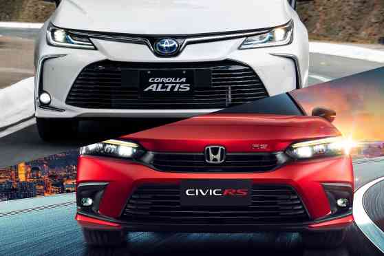 Spec Check: 2022 Honda Civic vs 2020 Toyota Corolla Altis Spec Check: 2022 Honda Civic vs 2020 Toyota Corolla Altis image