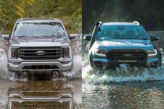 2022 Ford F-150 has lower wading depth than Ranger image