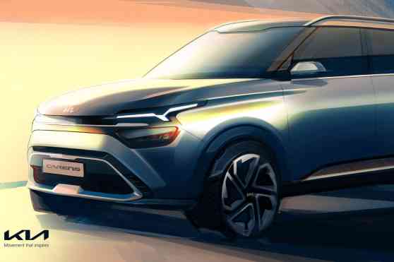 This is our first look at 2022 Kia Carens crossover image