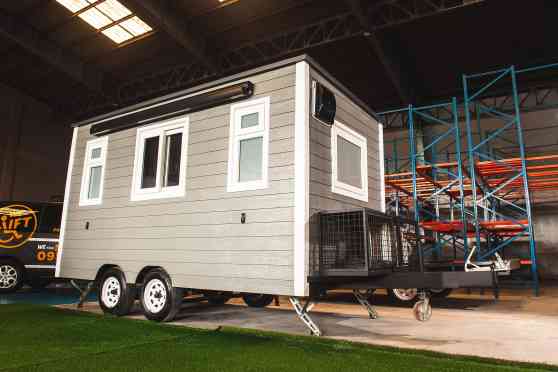 Atoy Customs builds a tiny house on a trailer image