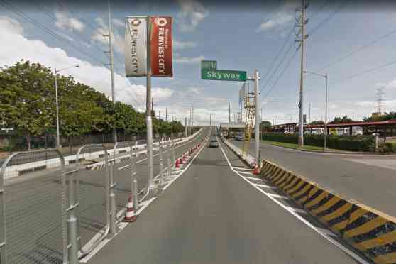 Alabang-Zapote Skyway northbound entry ramp reopens image
