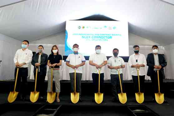 Work on remaining 3km segment of NLEX Connector begins image