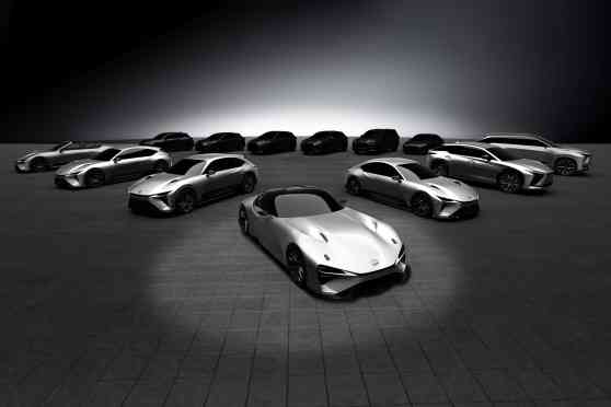 Lexus will only sell electric vehicles by 2035 image