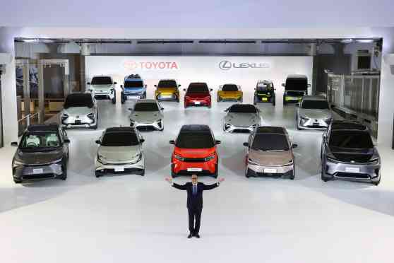 LIST: The new EV fleet revealed by Toyota and Lexus image