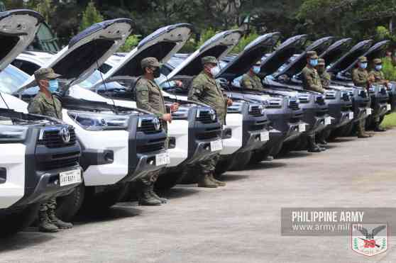 PH Army receives new trucks and Israeli-made armored vehicles image