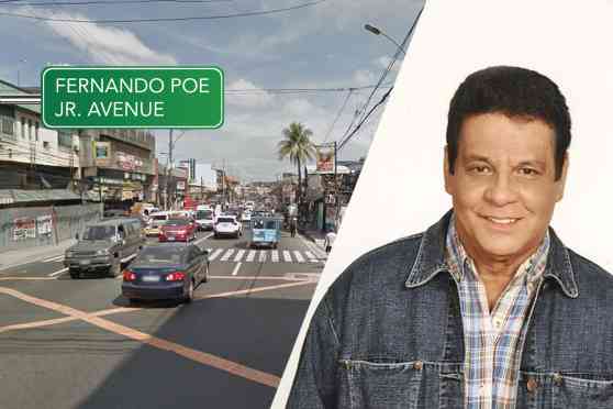 Roosevelt is now Fernando Poe Jr. Avenue image