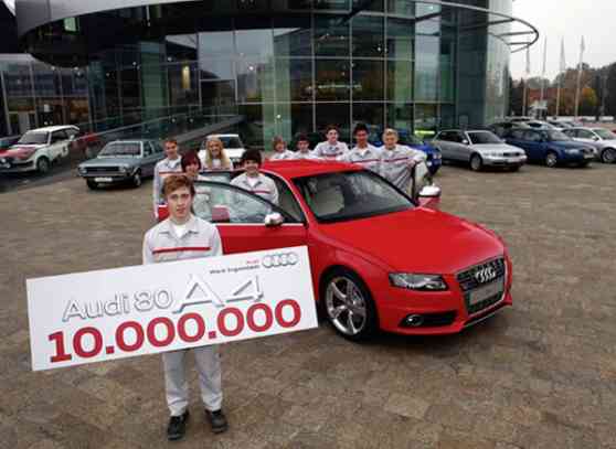 Audi rolls out 10 millionth car image