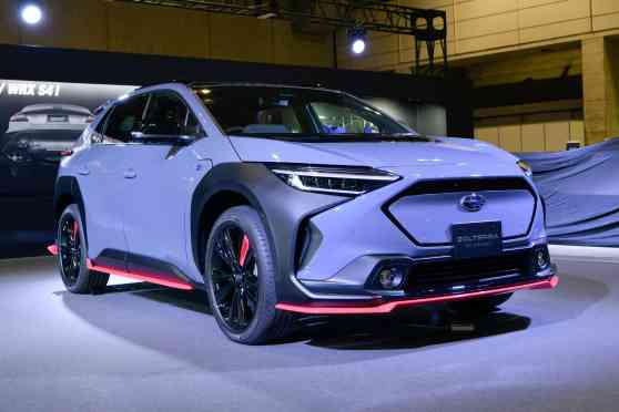 Subaru Solterra EV looks even better with STI parts image