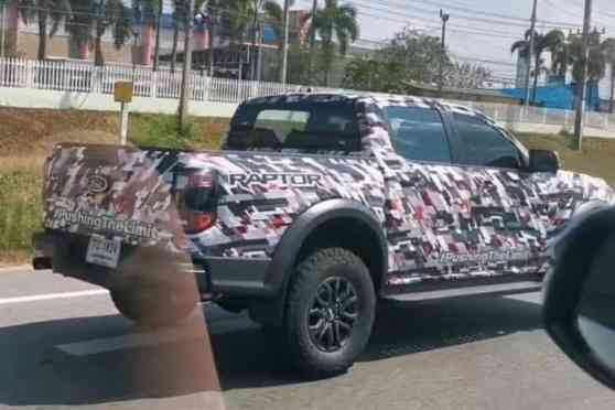 Next-gen Ford Ranger Raptor spotted in Thailand image