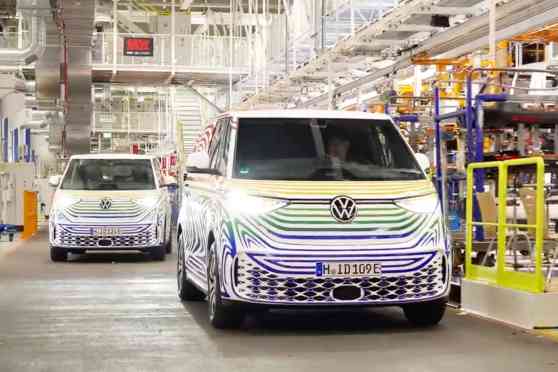 First units of Volkswagen I.D. Buzz have rolled off the factory image