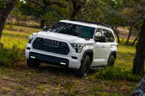 Toyota Sequoia TRD Pro can go from showroom to trail image