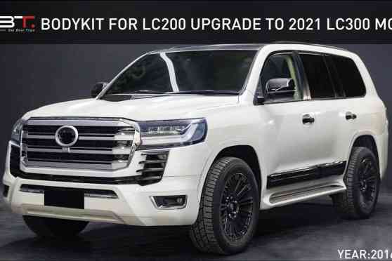 This kit turns your Land Cruiser 200 into an LC 300 lookalike image