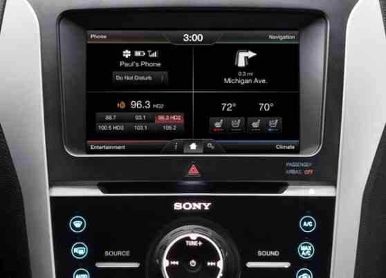 Ford updates MyFord Touch technology image