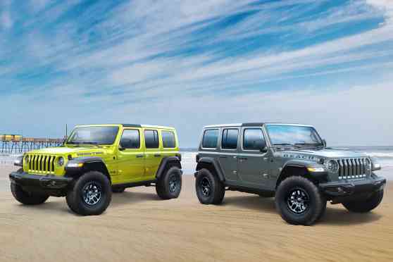 These special edition Jeep Wranglers are ready for summer image