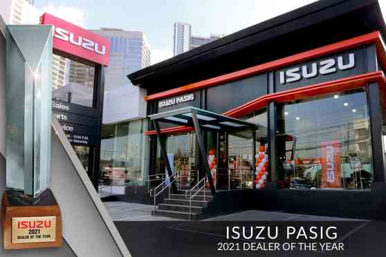 Isuzu Pasig is IPC&rsquo;s dealer of the year for 2021 image