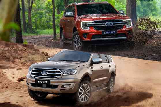 Style Check: 2021 vs 2023 Ford Everest image