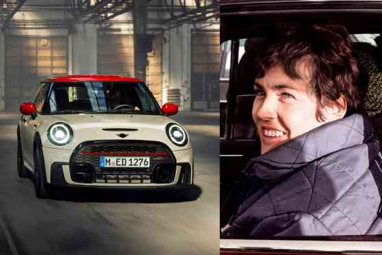 Mini Cooper Pat Moss honors first ever international rally victory image